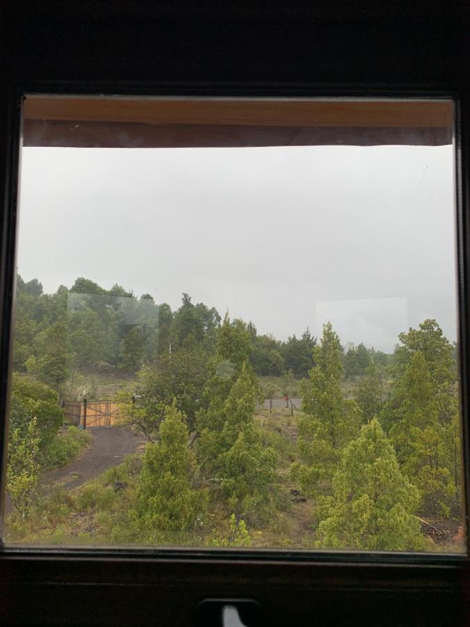 Domo Conguillio Conecta con tu energía sagrada junto al Salto Truful Truful con una vista majestuosa que podrás disfrutar en una tinaja Una experiencia que alineará tu espíritu y tu energía interior Vívelo Melipeuco Exterior foto